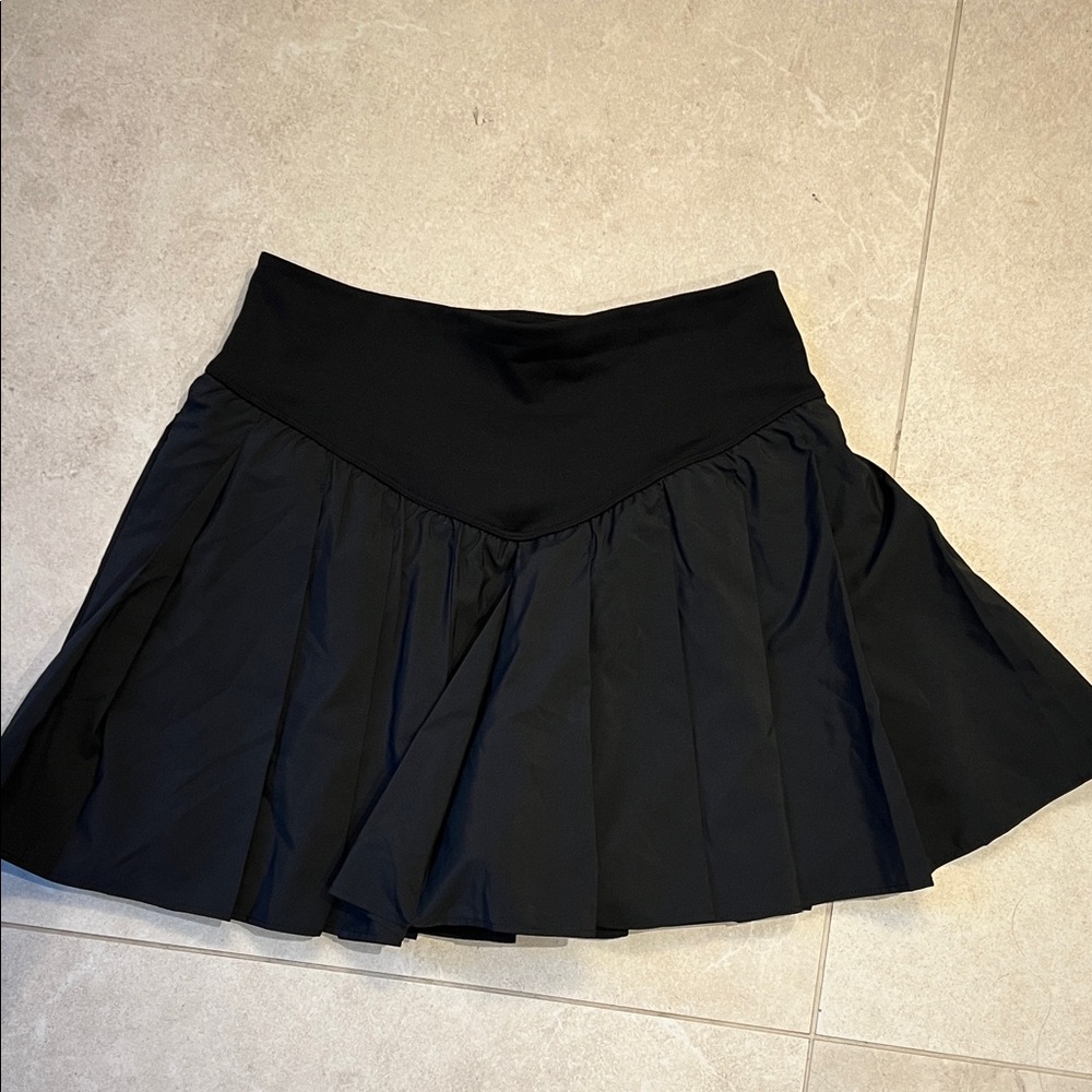 FP Movement by Free People Black pleated Skirt